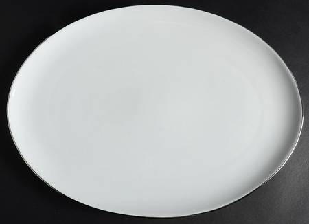Classic Platinum 14" Oval Serving Platter