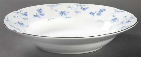 Blue Dawn Large Rim Soup Bowl