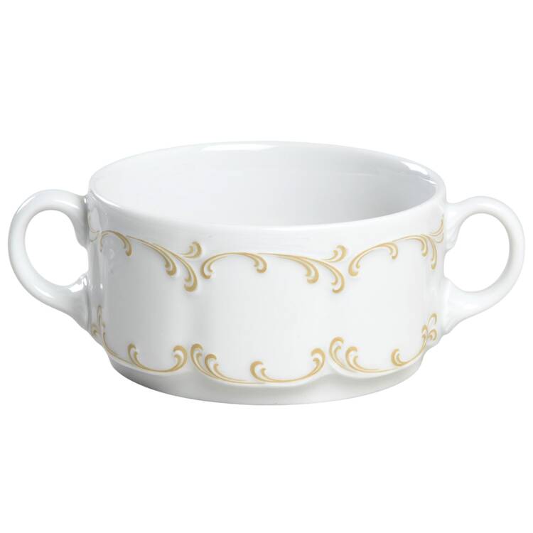 Germaine Flat Cream Soup Bowl