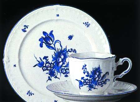 Cobalt Flower by Rosenthal - Continental