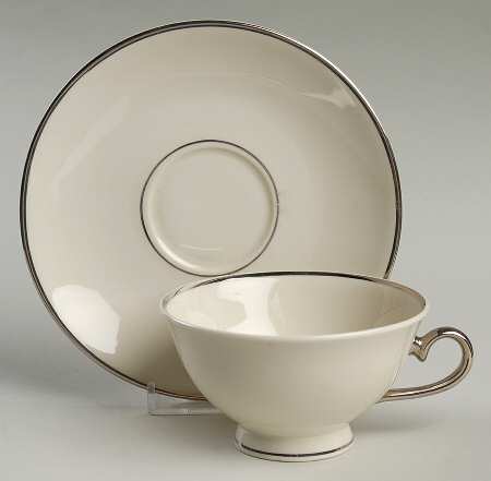 Valor Footed Cup & Saucer Set