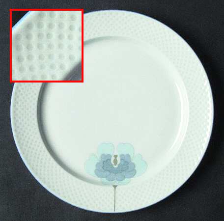 Blue Flower (Century Shape, Rim) Bread & Butter Plate