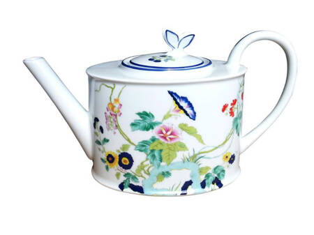Paradis Bleu Teapot & Lid
