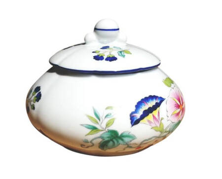 Paradis Bleu Sugar Bowl & Lid