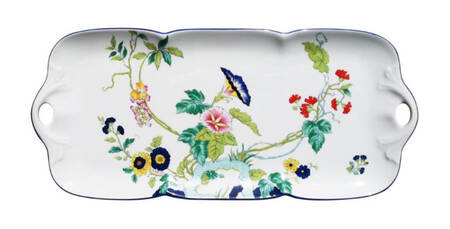 Paradis Bleu Rectangular Cake Tray