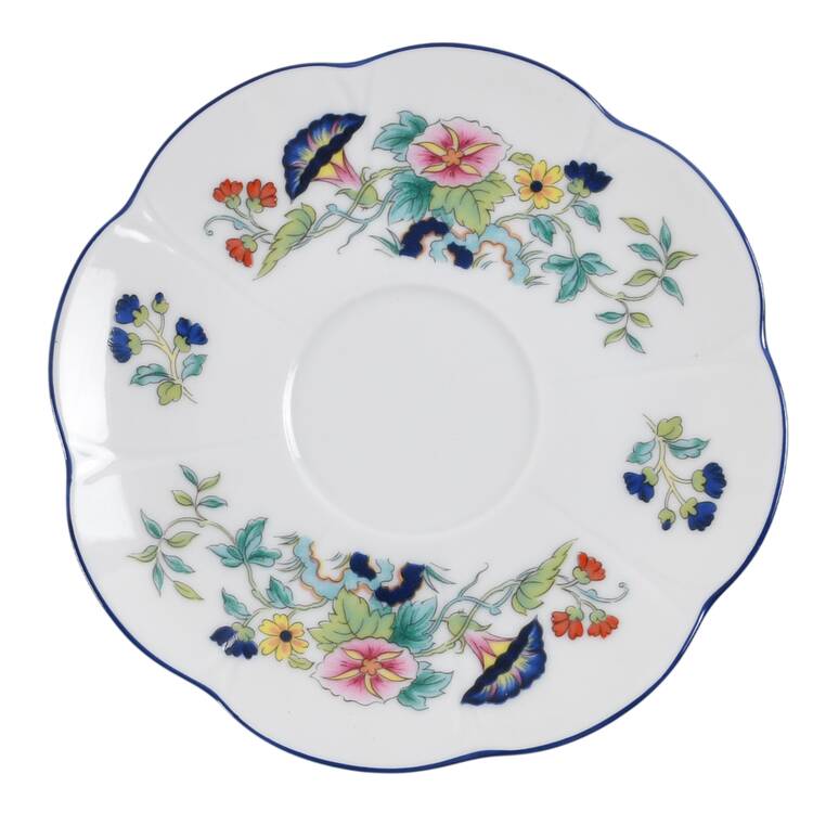 Paradis Bleu Saucer for Flat Cup