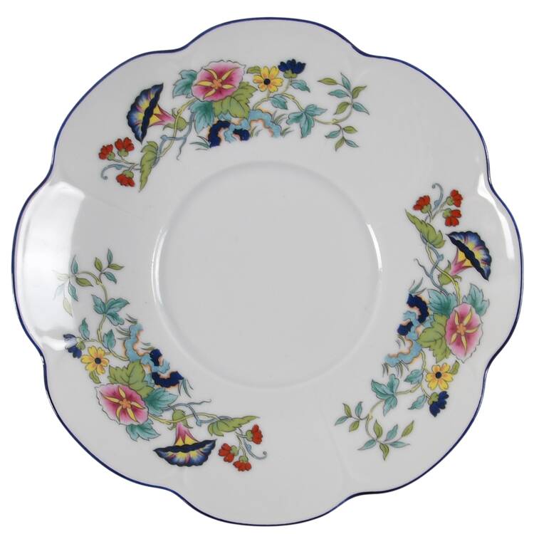 Paradis Bleu Saucer for Breakfast Cup