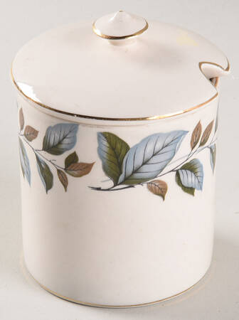 Silver Leaf Jam/Jelly & Lid