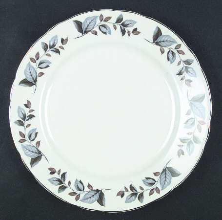 Silver Leaf Dinner Plate