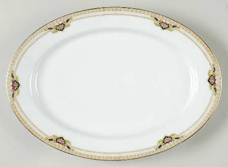 Belmont 11" Oval Serving Platter