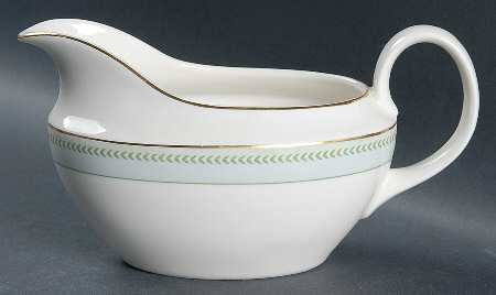 Etienne (Gold Trim) Gravy Boat