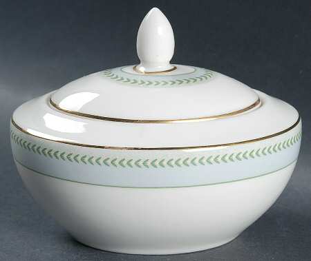 Etienne (Gold Trim) Sugar Bowl & Lid