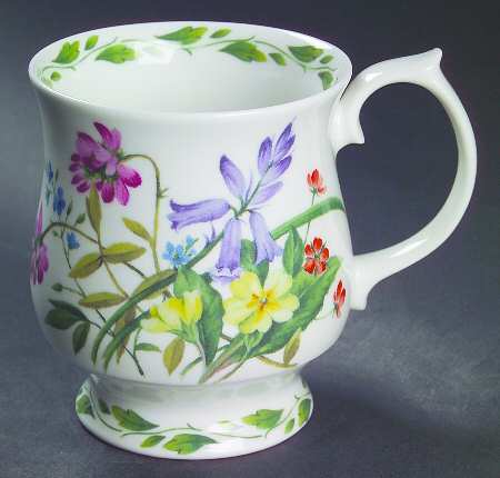 The Garden Footed Mug
