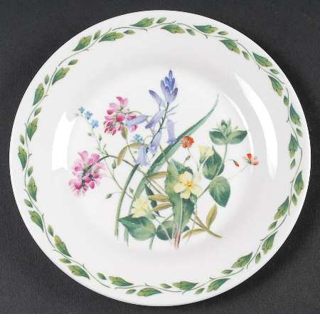 The Garden Bread & Butter Plate