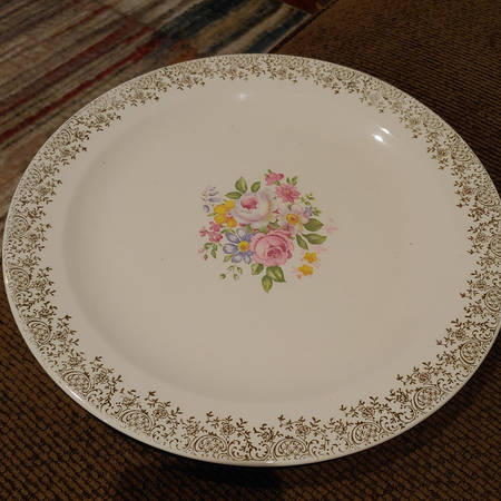 Rita 12" Chop Plate (Round Platter)