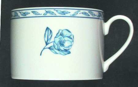 Blue Elegance Flat Cup