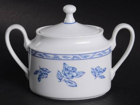 Blue Elegance Sugar Bowl & Lid