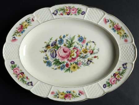 2691 14" Oval Serving Platter