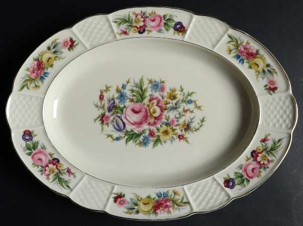 2691 12" Oval Serving Platter