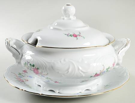 RKT3 Tureen & Lid w/Underplate