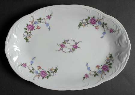 RKT3 12" Oval Serving Platter