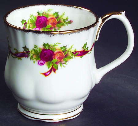 Holiday Ribbons Mug by Royal Albert