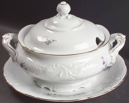 RKT14 Tureen & Lid w/Underplate