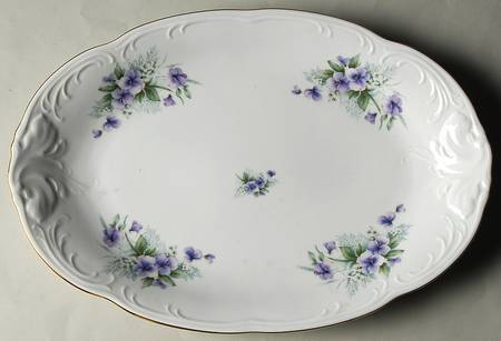 RKT14 12" Oval Serving Platter