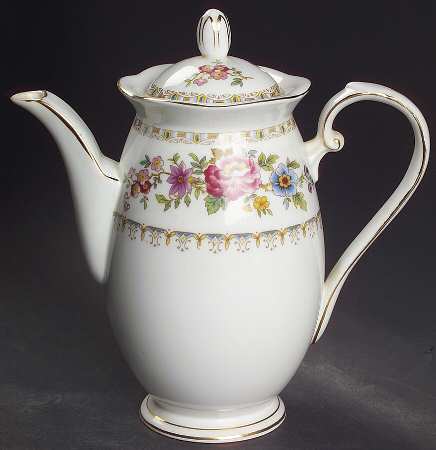 Malvern (Scalloped) Mini Coffee Pot & Lid