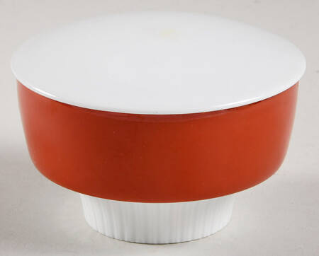 Coral Mini Sugar Bowl & Lid