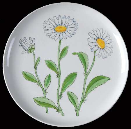 Flora Salad Plate