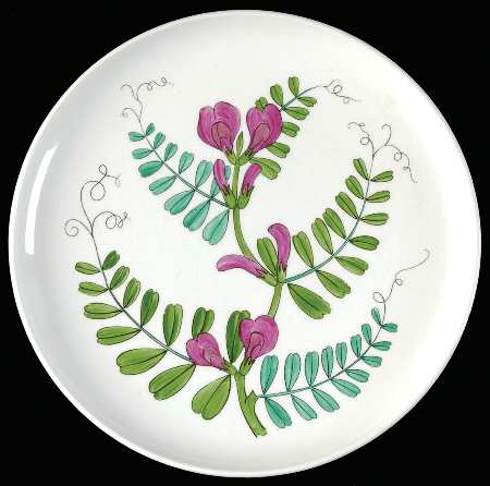 Flora Salad Plate