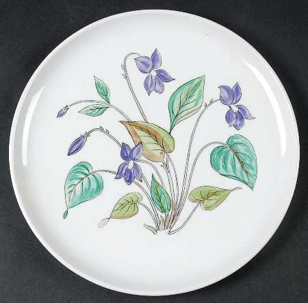 Flora Salad Plate