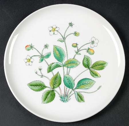 Flora Salad Plate