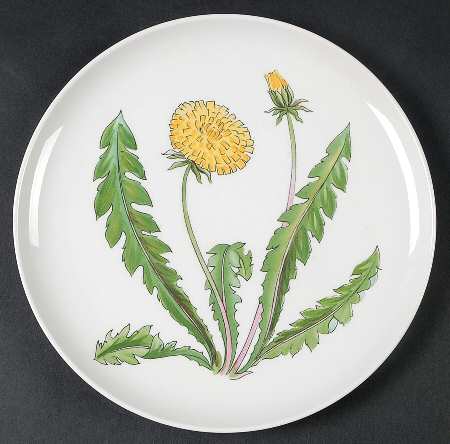 Flora Salad Plate