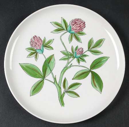 Flora Salad Plate