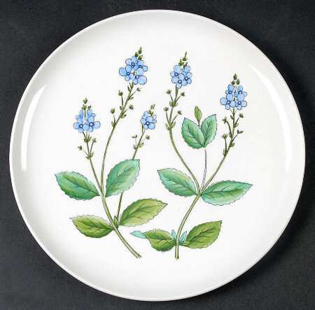Flora Salad Plate