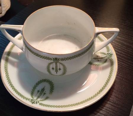 R851 Flat Bouillon Cup & Saucer