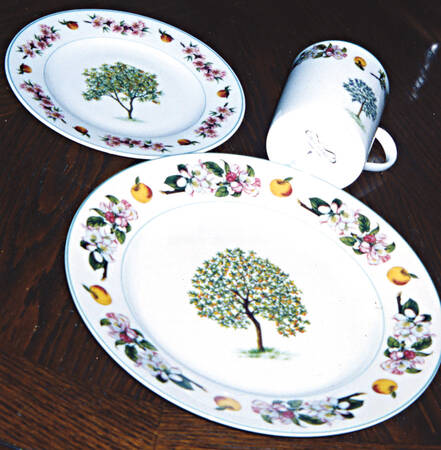 Fruit Orchard Salad Plate
