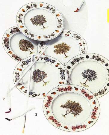 Fruit Orchard Dinner Plate