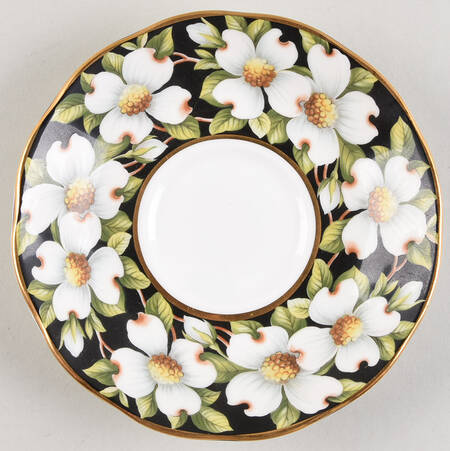 Flora Series Saucer for Footed Cup