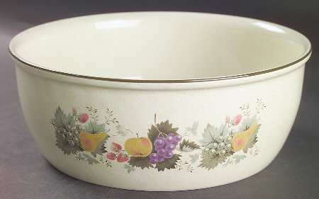 Harvest Garland 9" Salad Serving Bowl