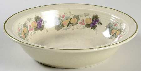 Harvest Garland Rim Soup Bowl