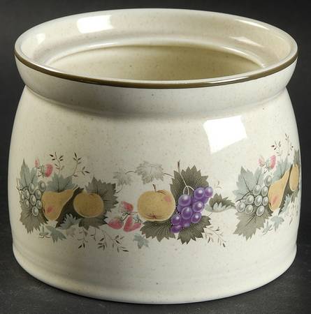 Harvest Garland Sugar Bowl No Lid