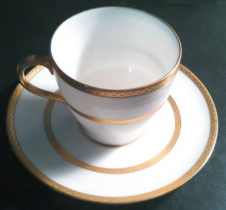 RA6954 Flat Demitasse Cup & Saucer Set