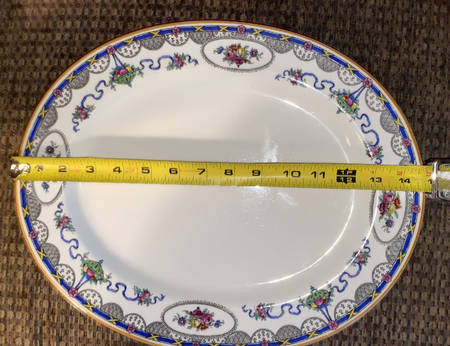 V5421 14" Oval Serving Platter