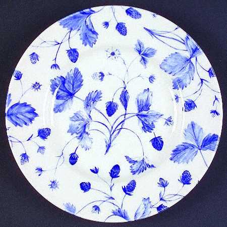 Blue Alpine Salad Plate