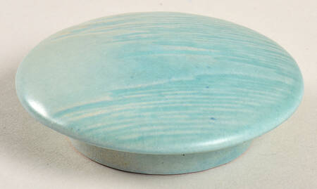 White Rose Blue Azure Lid for Teapot