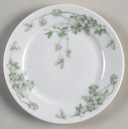 Mistletoe (No Trim) Bread & Butter Plate