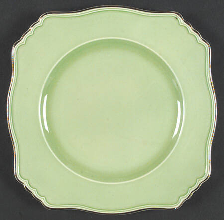 Pastel Ware Green (Molded Edge) by Royal Winton